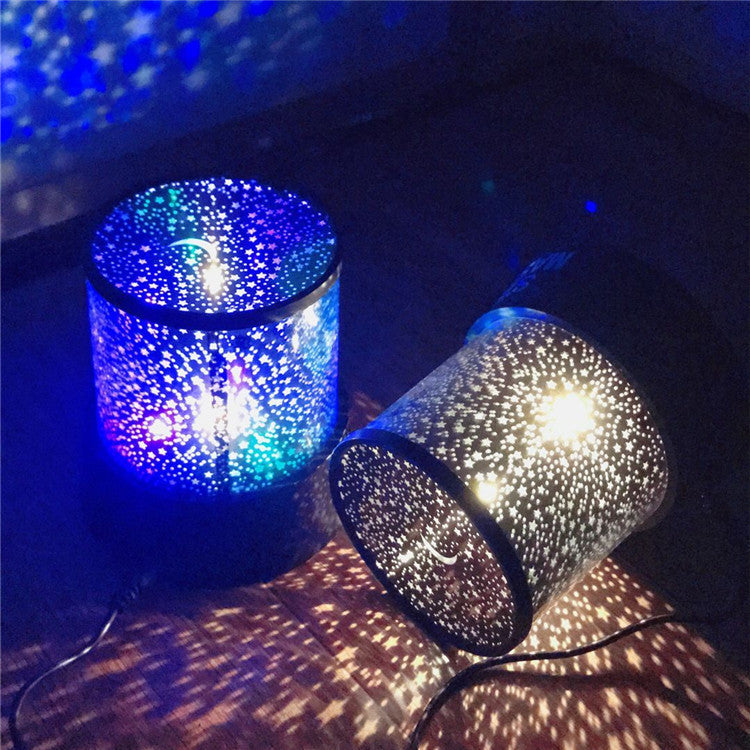 LED Night Light Projector Lamp Colorful Star Light (Random Color)