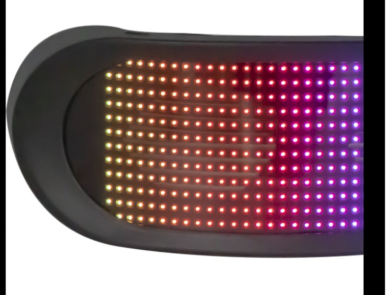 LED Dynamic Glasses Blinds APP Bluetooth Luminous Glasses