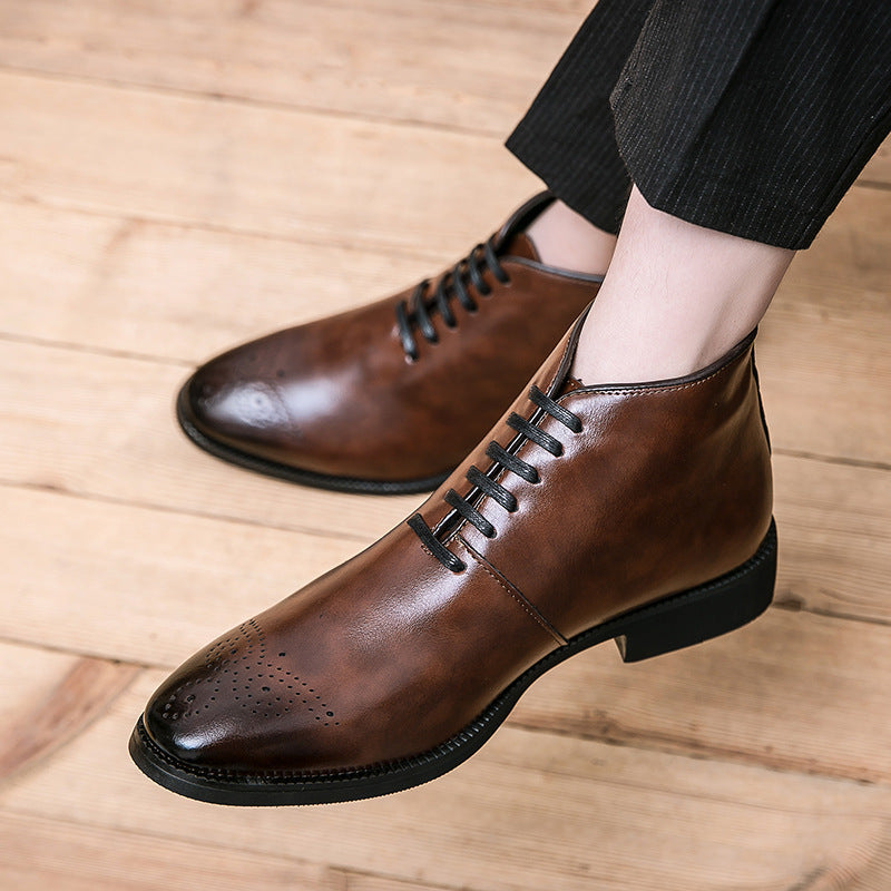 Brock Vintage Fashion Shoes Plus Size Men