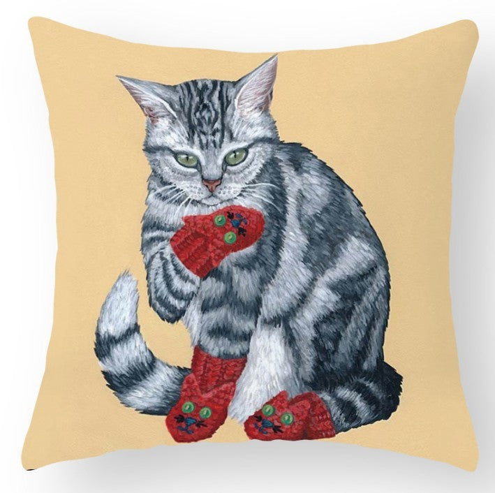 Cute cat trend pillowcase