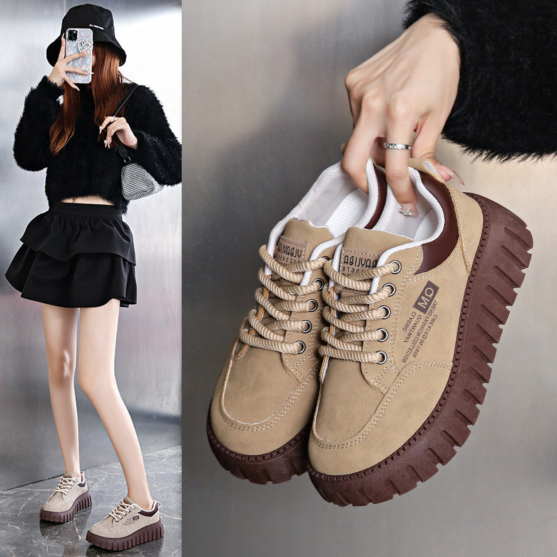 Autumn New Korean Style Female Student Leisure Sneaker