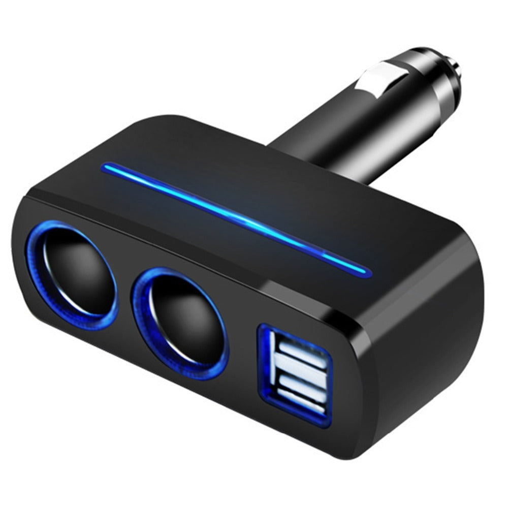 Car Dual USB Mobile Phone Charging Cigarette Lighter