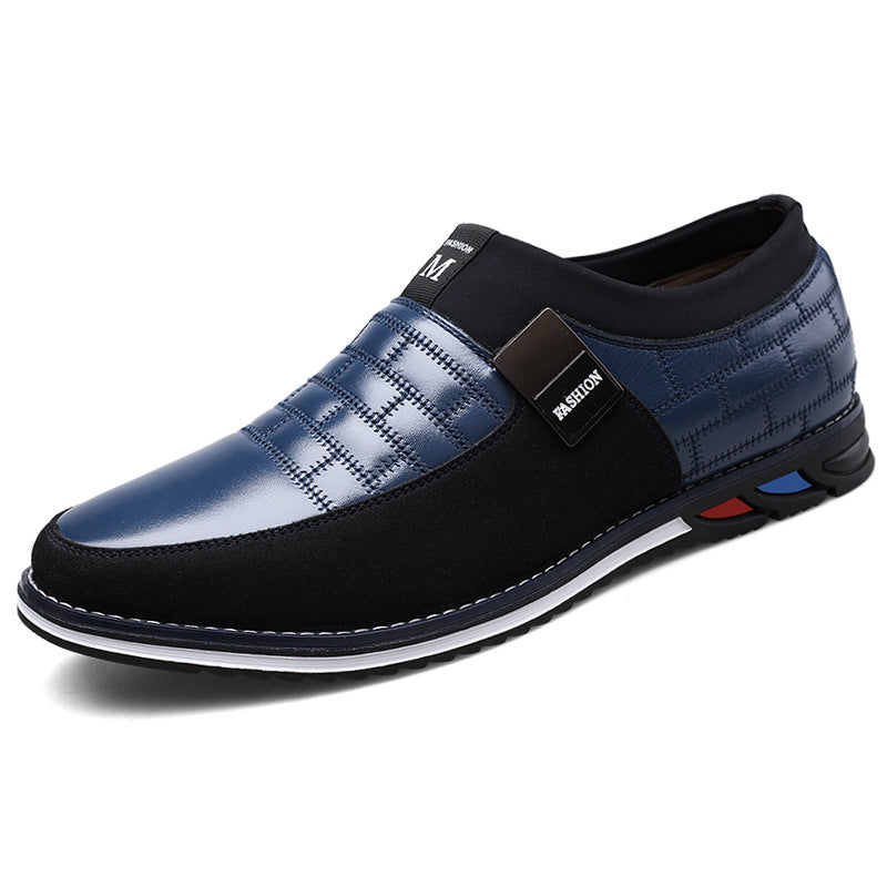 Men's casual leather shoes