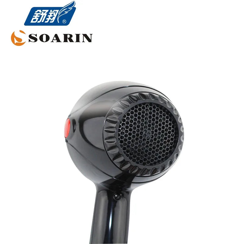 SOARIN Professional Hairdryer black High Power Constant Temperature Hair Dryer Hot/Cold Air Ectric Hair Dryer Household