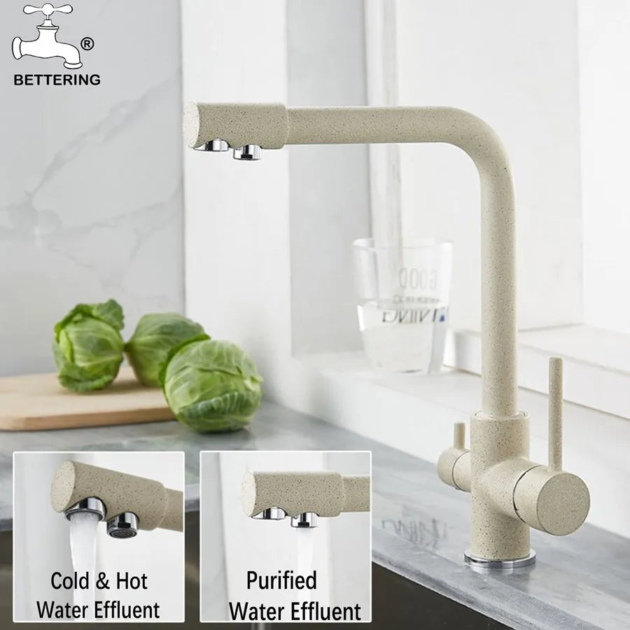 Bettering Filtered Water Kitchen Sink Faucet Cold And Hot Tapware 수도꼭지 смеситель для кухни ברז מטבח Grifos De Cocina De Fregader