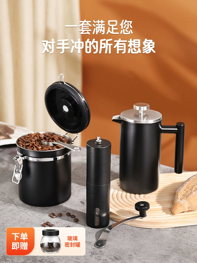 Coffee Grinder Ceramic Portable Mini Washable Stainless Steel