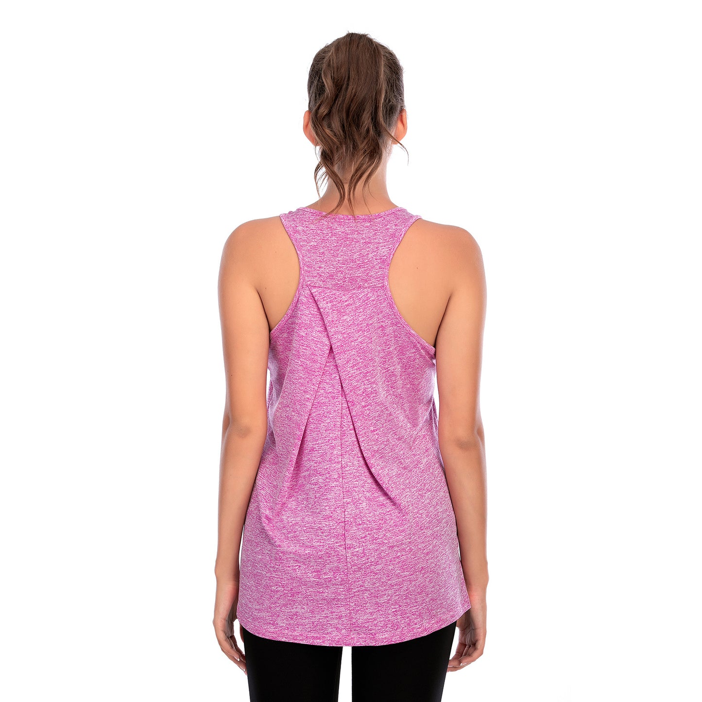 Exercise Yoga Clothes Blouse Running Quick-drying Loose Yoga Vest