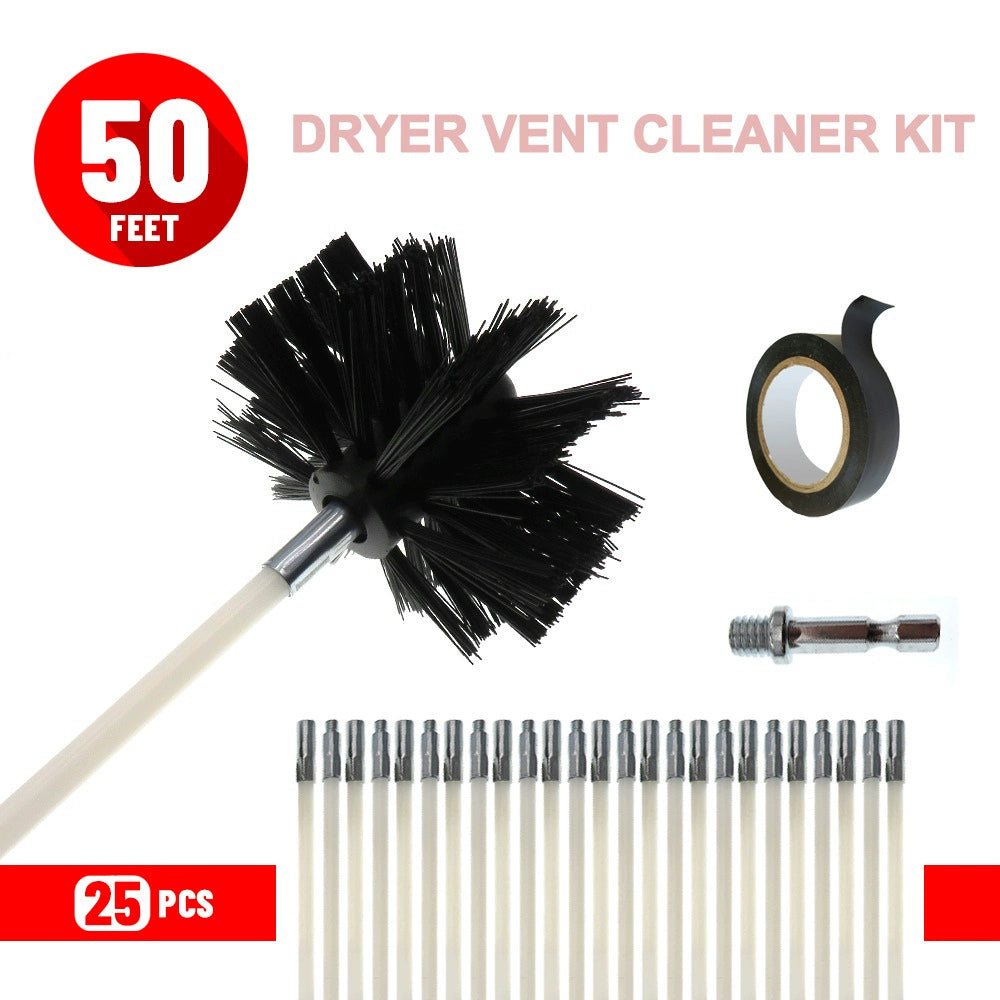 Electric Drill Dryer Chimney Hair Inner Wall Pipe Brush