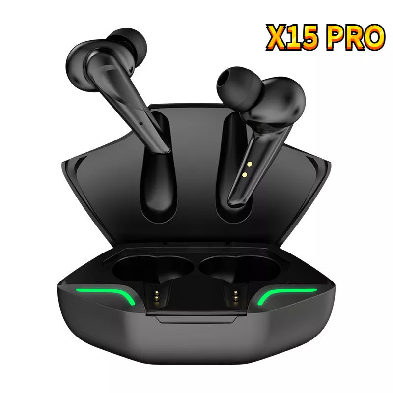 X15 Wireless Gaming bluetooth Headset TWS 5.0 Stereo Earbuds Low Latency Earphone Bluetooth Headphone With Mic for iPhone Xiaomi