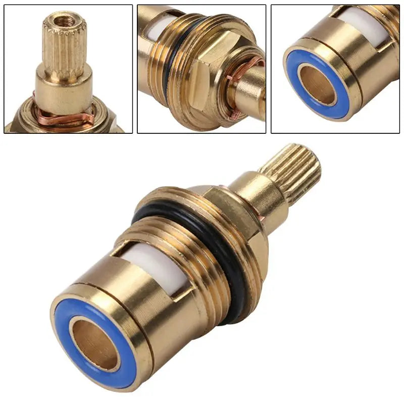 Brass Ceramic Stem Disc Faucet Cartridge Water for Bathroom Tap Easy to Install