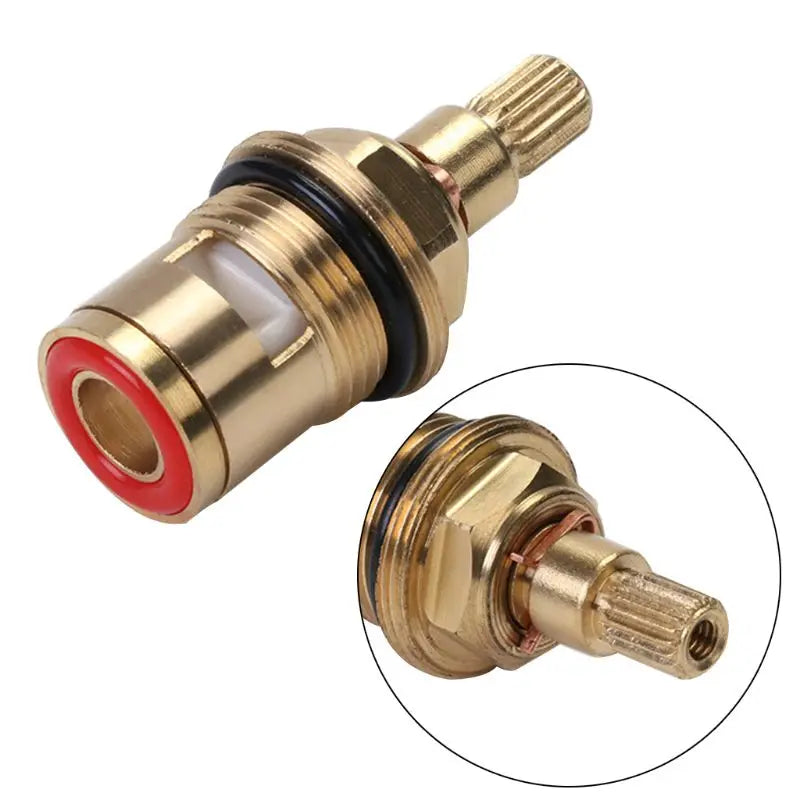 Brass Ceramic Stem Disc Faucet Cartridge Water for Bathroom Tap Easy to Install