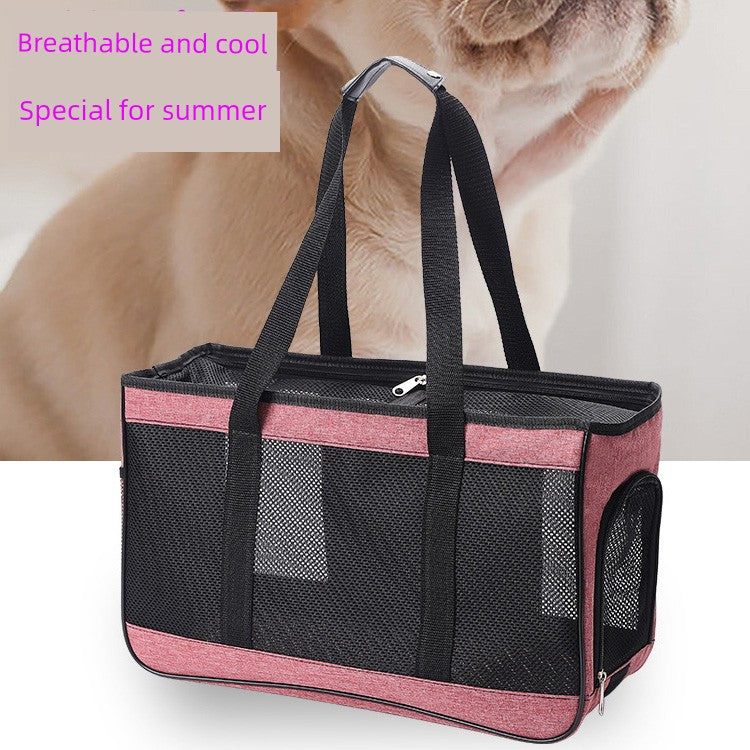 New Arrival Summer Cool Teddy Portable Pet Bag