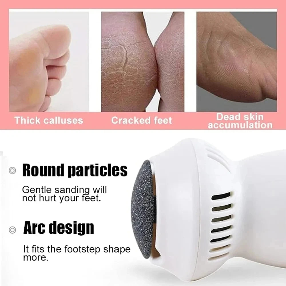 Electric Foot File Rupture Skin Trimmer Dead Skin Foot Professional Electric Pedicure ToolsRechargeable Foot Care Tools