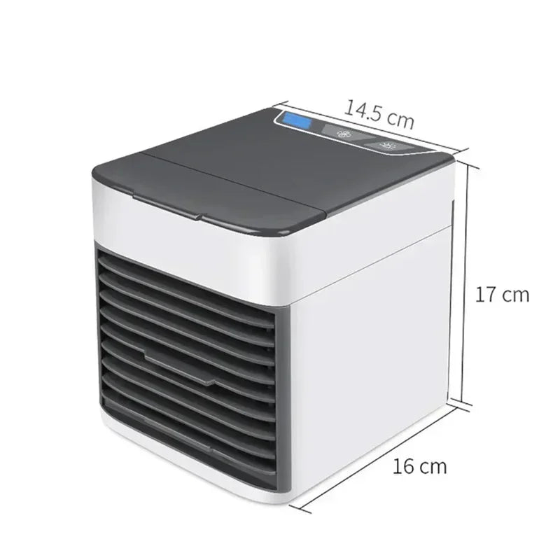 Portable Air Conditioner USB New Style 3 in 1 Purifying Humidifier Cooler with 3 Adjustable Speeds Home Offic