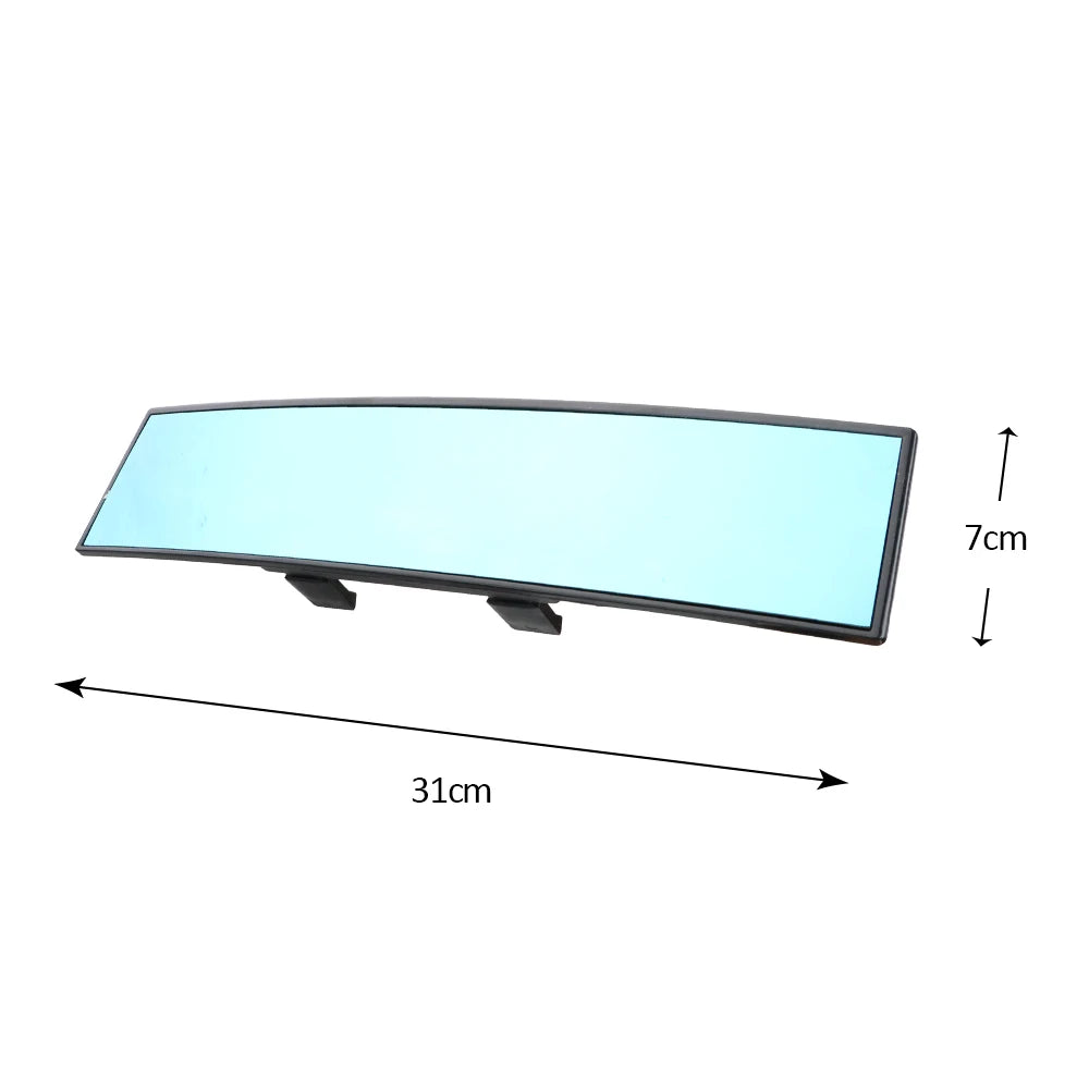 Anti-glare 300mm Car Interior Accessories Large Vision Angle Panoramic Car Rear View Mirror Baby Rearview Mirror