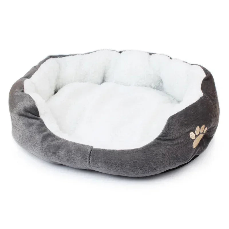 Pet Beds for Dogs Lambswool Kennel Pet Calming Dog Bed House Pet Supplies Accessories Super Soft Dog Bed Plush Cat Mat