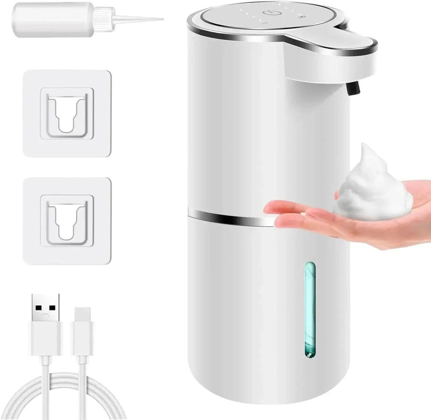 Automatic Soap Dispenser Touchless Foaming Soap Dispenser 380ml USB Rechargeable Electric 4 Level Xiaomi Ecological Porduct