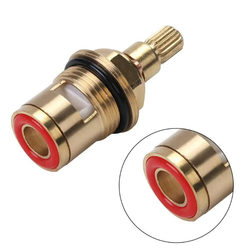 Brass Ceramic Stem Disc Faucet Cartridge Water for Bathroom Tap Easy to Install