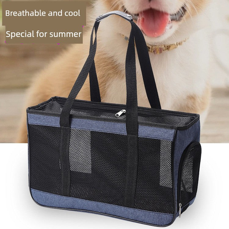 New Arrival Summer Cool Teddy Portable Pet Bag