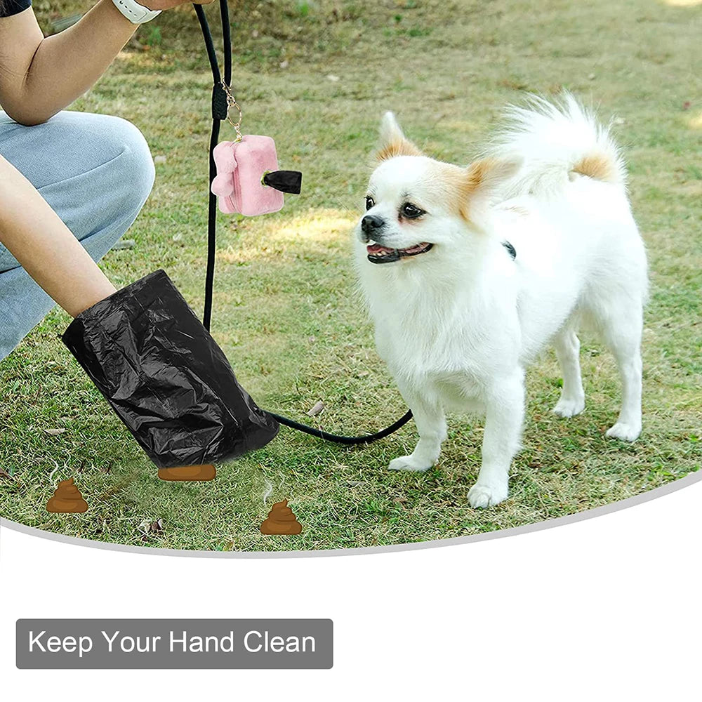 Pet Supplies 10-100Rolls Dog Poop Bags for Waste Refuse Cleanup Doggy Roll Replacements for Outdoor Puppy Walking and Travel