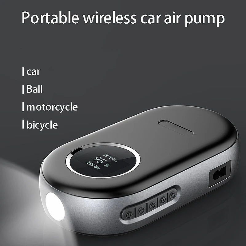 New Air Compressor 12V Protable Electric Car Air Pump Mini Compressor Tire Inflator Auto Tyre Pumb For Auto Bicycle Ball