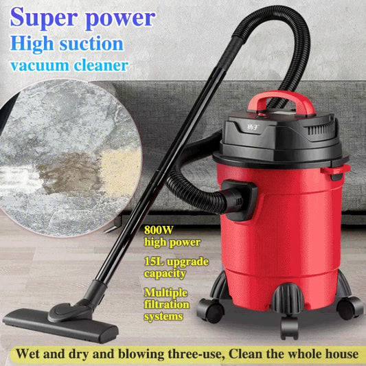 Home small vacuum cleaner strong handheld large suction dry blowing super power vacuum cleaner