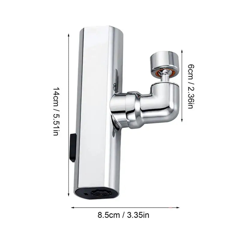 Universal Waterfall Faucet Extenders Head Heavy Duty Kitchen Faucets Nozzle Sink Waterfall Stream Sprayer Head For Bathrooms