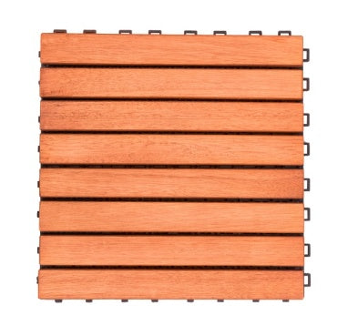 Wooden Interlocking Deck Tiles