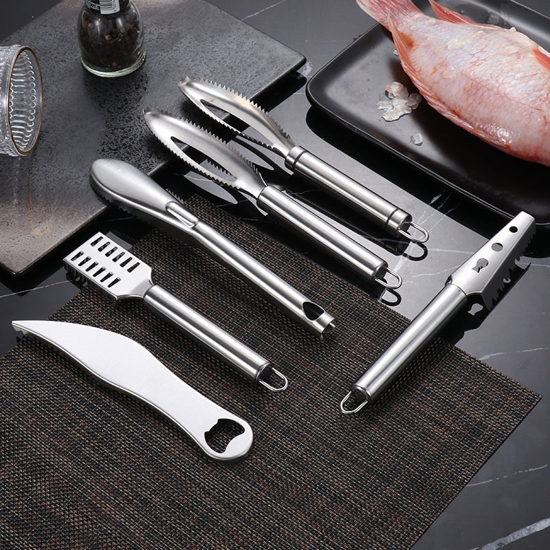 Fish Scale Planer Fish Scale Peeler Stainless Steel Gadget For Scraping Fish Scales Scale Device Scale Scale Brush Household Tool Fish Knife