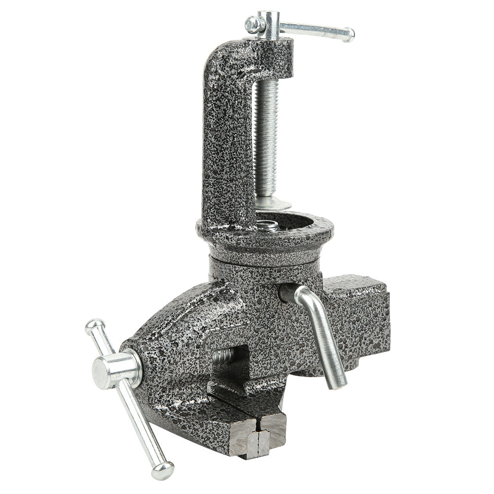65mm Mini 360 Degree Cast Iron Clamp On Vise Hardware Hand Tools Drill Press Workshop Accessory