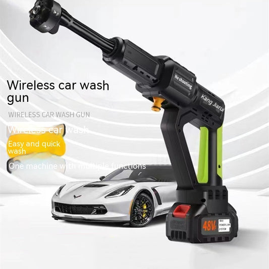 Wireless Car Washing Machine Household High-power Wireless High-pressure Water Gun