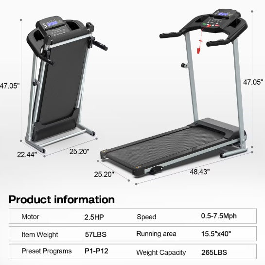 Folding Treadmill For Home Use