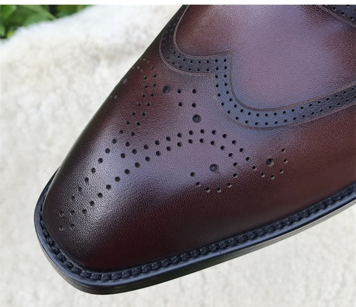 Men's Business Suit Carved Leather Shoes