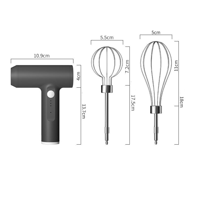 Electric Blender Electric Hand Mixer, Egg Beater, Household Small Electric Handheld Beater, Automatic Egg Beater, Cake Baking Mixer, Cookware, Kitchenware, Kitchen Accessories Kitchen Stuff Small Kitc