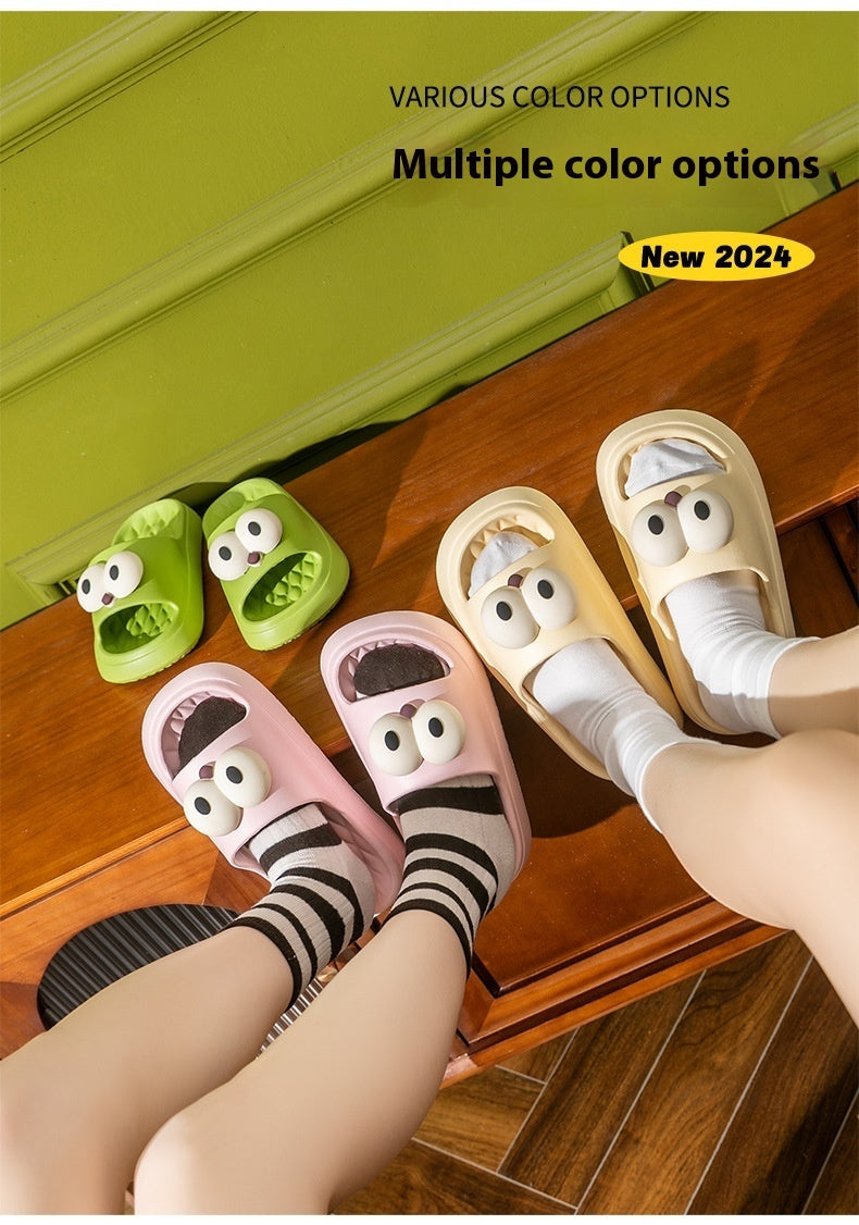 Cartoon Platform Slippers Summer Women