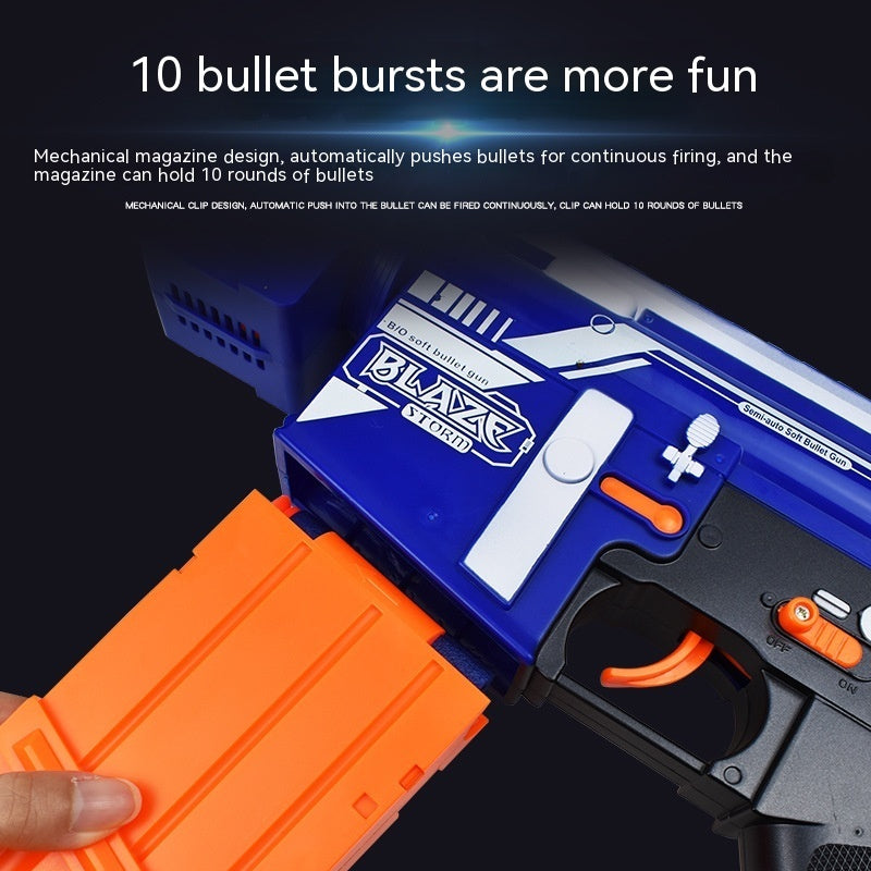 Electric Soft Bullet Gun Semi-automatic Toy Gun