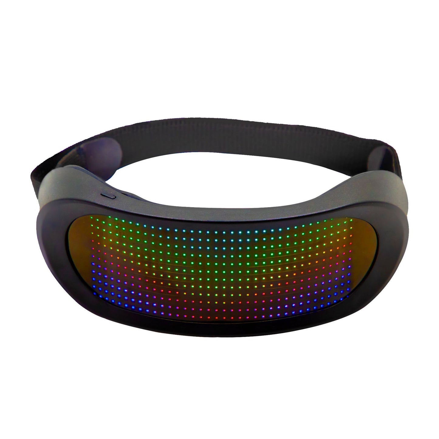 LED Dynamic Glasses Blinds APP Bluetooth Luminous Glasses