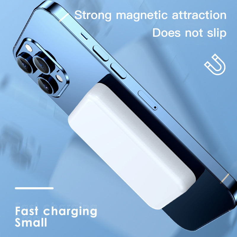 Mobile Wireless Magnetic Plastic Power Bank