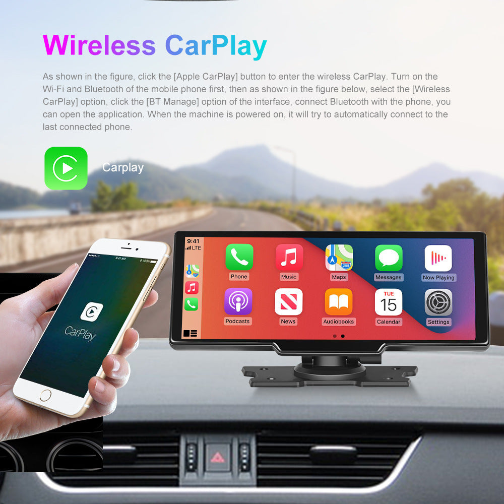 Smart Player With Wireless Carplay Two-way Video