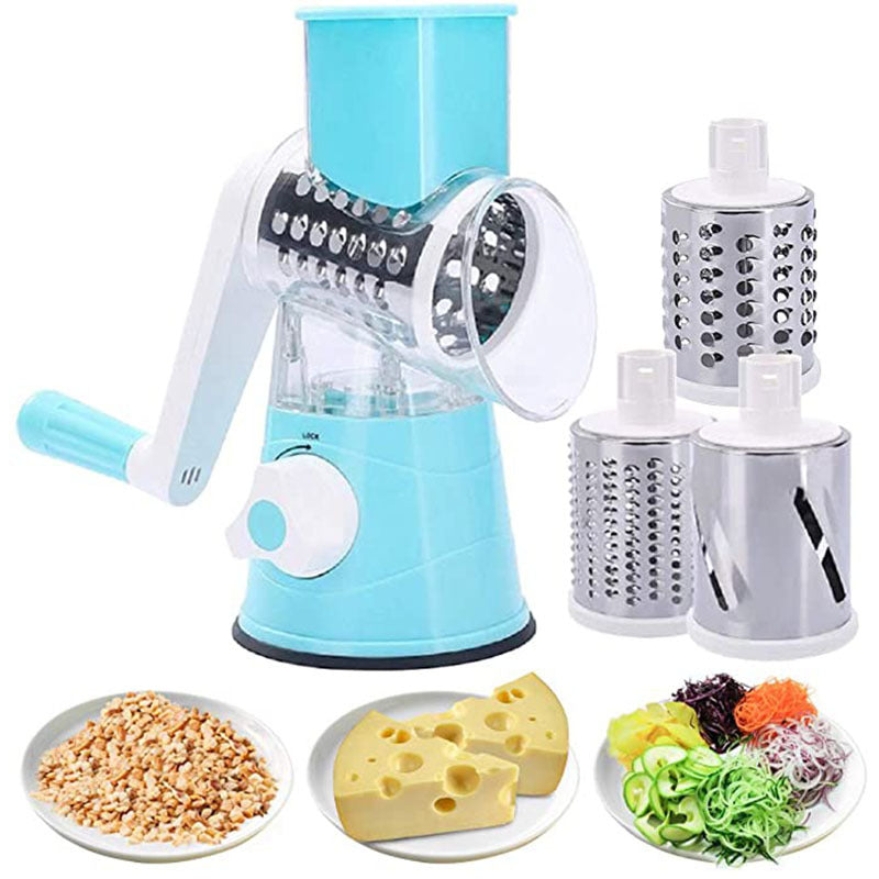 Kitchen Roller Vegetable Slicer Vertical Vegetable Cutter Rotary Grater Slicer For Fruit Vegetables And Nuts