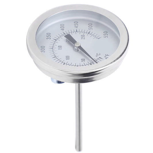 50-550℉ Stainless Steel Barbecue Grill Pointer Bimetallic Thermometer 5/16UNC BBQ Tools