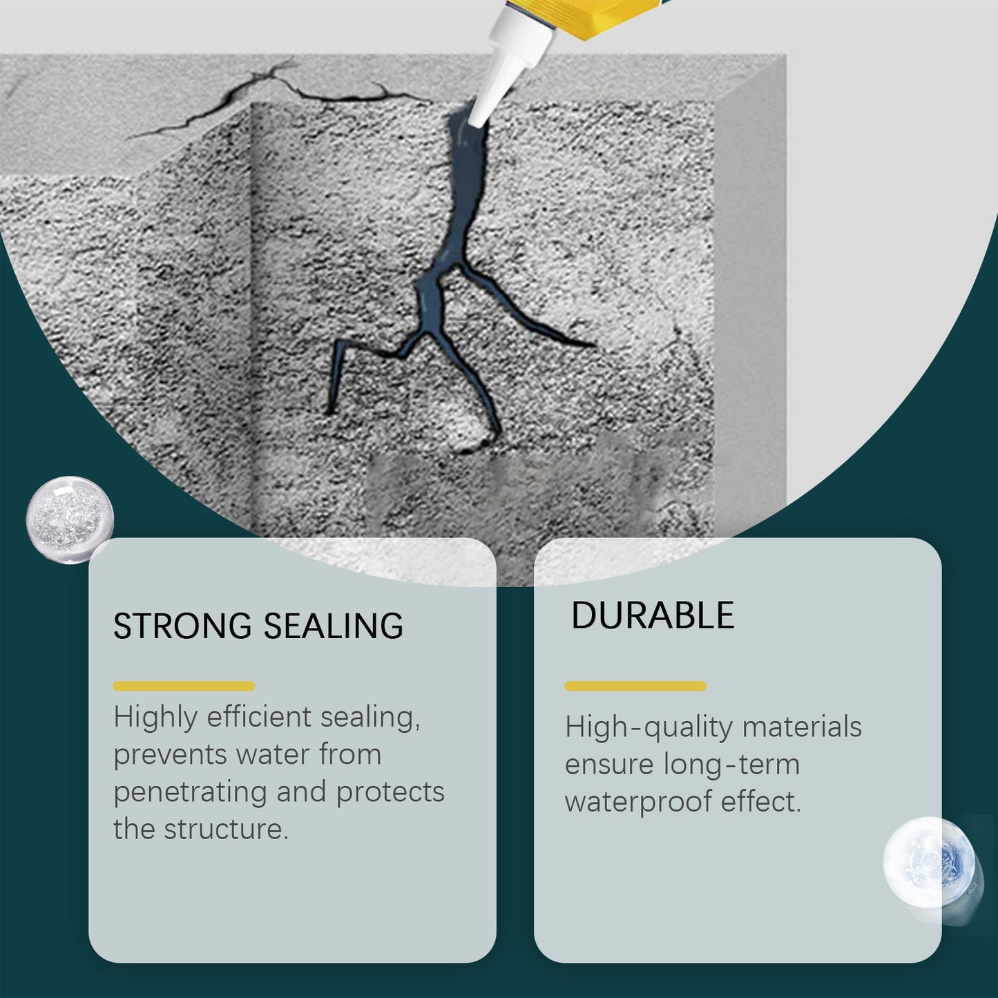 Concrete Crack Waterproof Repair Sealant