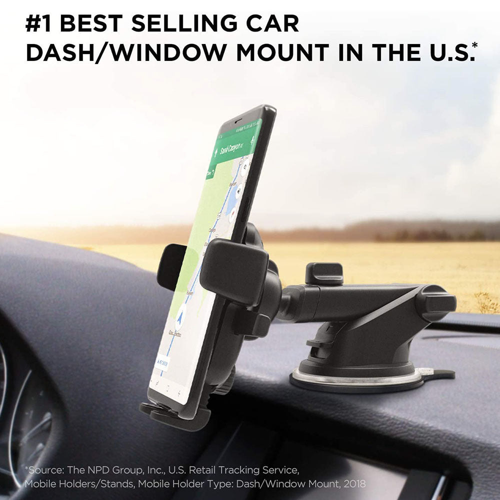 Retractable Suction Cup Car Phone Holder